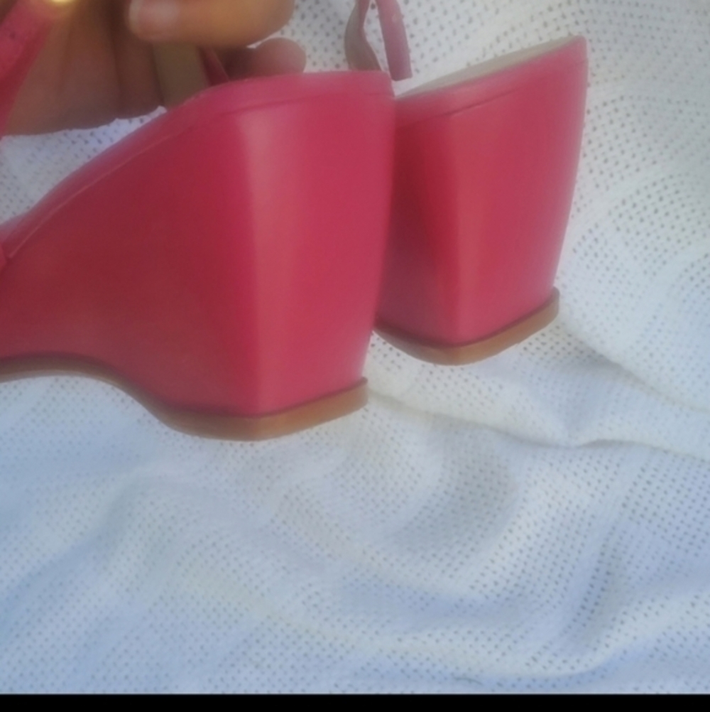 Etienne Aigner pink Kersey sandals 10 NWT‎ - Picture 6 of 11